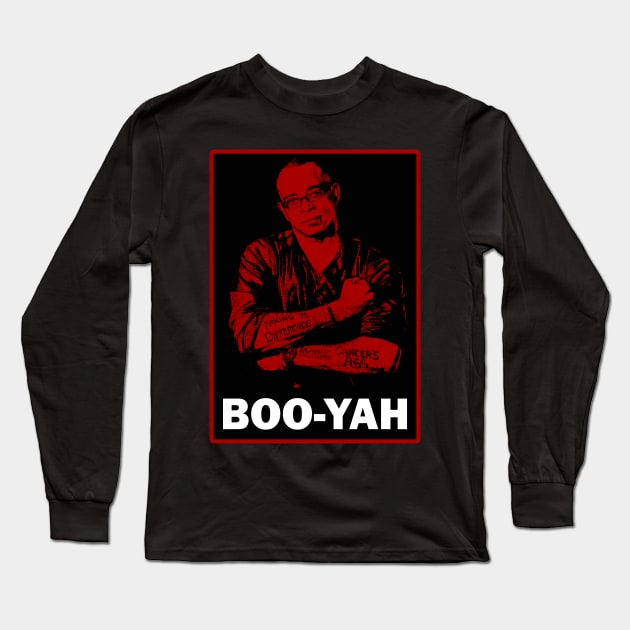 stuart scott booyah Long Sleeve T-Shirt by sigma-d